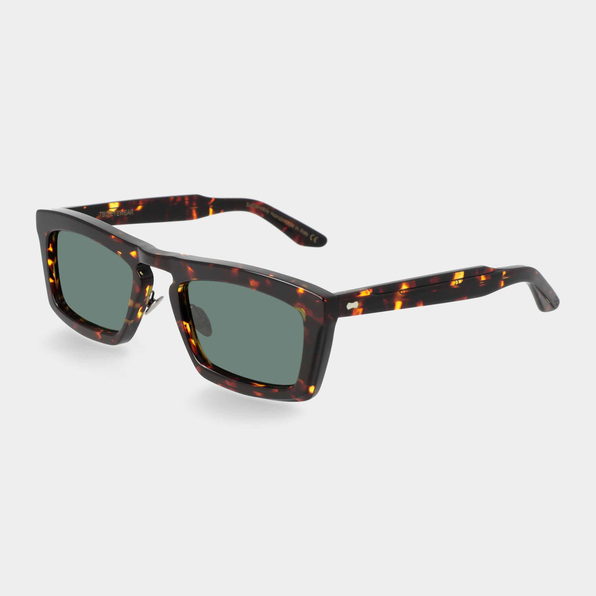 Leaf Eco Dark Havana | Bottle Green