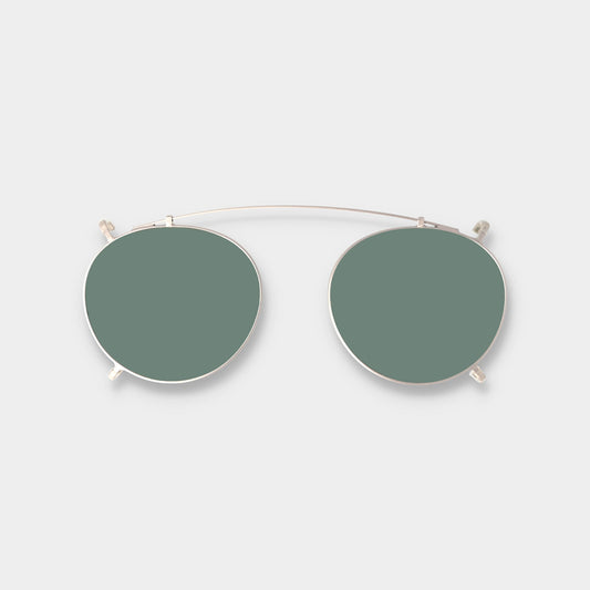 Welt Clip Silver | Bottle Green